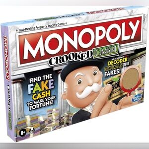 Monopoly Crooked Cash Board Game
